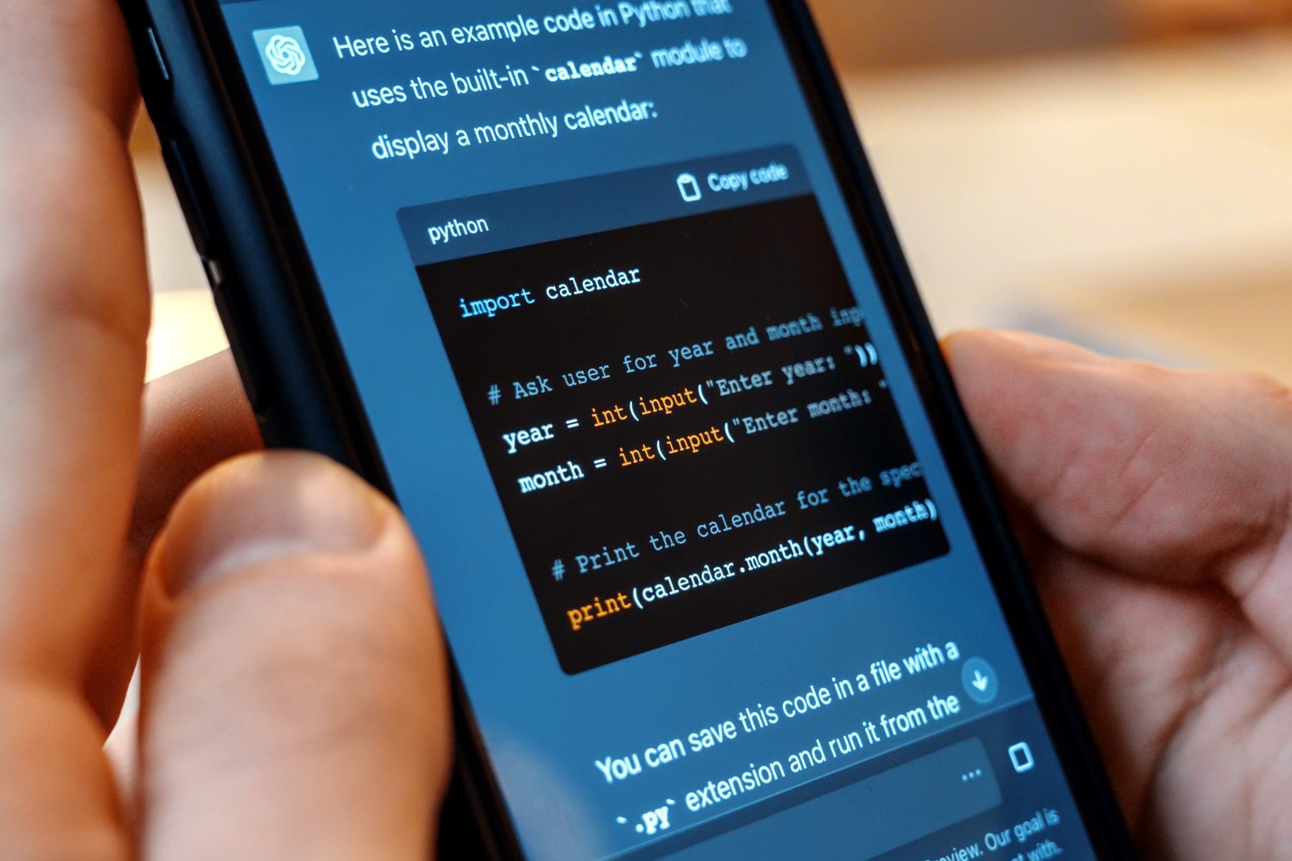 ia smartphone